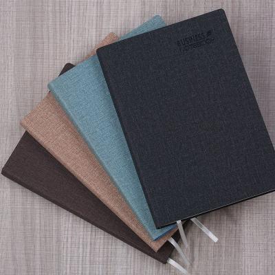 China Moda Color personalizado de tapa dura de cuero A5 Diario de cuaderno logotipo con banda elástica en venta