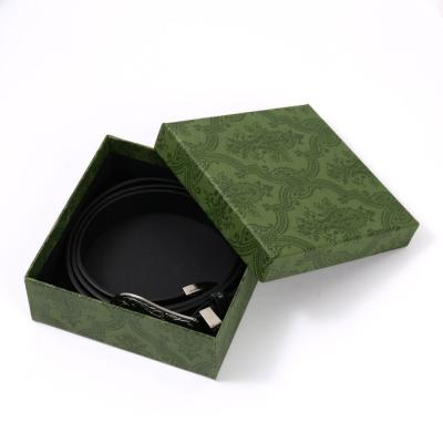 China Fábrica personalizada caja rígida collar brazalete cinturón de joyería caja regalo recomendación de regalo en venta