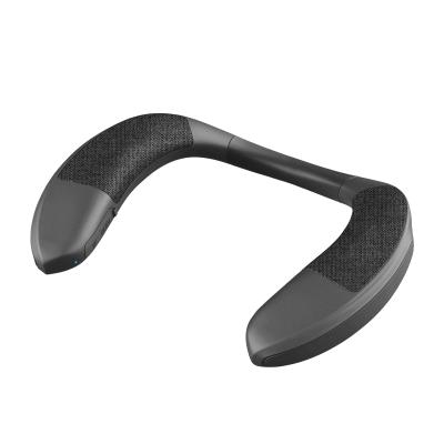 China New Phone Function Bluetooth 5.0 Earless Neck Wearable Portable Speaker With Radio for sale