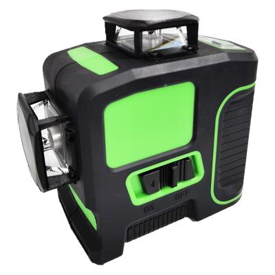 China 360 Laser Level Durable Using Low Price Waterproof Grade IP54 Leveling 3d Laser Leveling Tool 136mm*82mm*145mm for sale