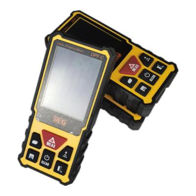 China Biggest Alphabet Distance Meter Laser Lager Screen Laser Range Finder 110m 80m Tool Handheld Laser Distance 60m DPF-C for sale