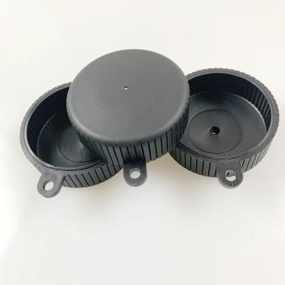 China Industrial Custom Plastic Injection Soft Plastic Cap Parts Rubber Products Made of Shore A 80 TPE/TPR Black for sale