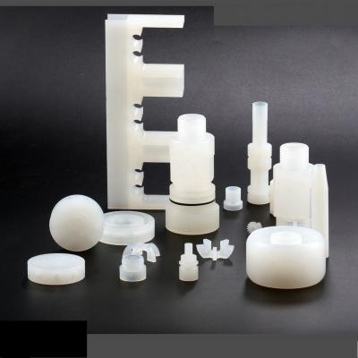 China Medical Special Plastic Material PTFE Injection Parts PFA Product for sale