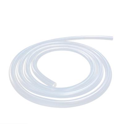 China Hot Sale Food Grade Silicon Clear Existing In Stock 4*6mm Soft Rubber Silicone Hose for sale