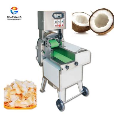 China Automatic Coconut Chips Machine Coconut Cutting Machine Snacks Factory FC-305 Coconut Cutter Machine for sale