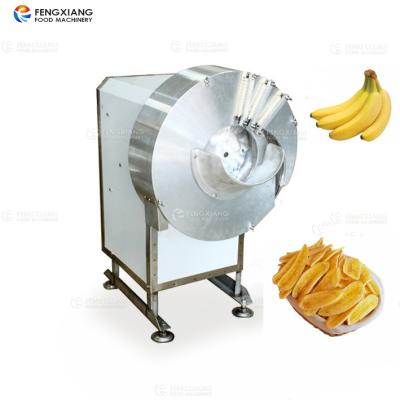 China Garment Shops FC-501 Long Banana Plantain Chips Cutting Machine Banana Plantain Slicing Machine for sale