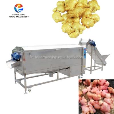 China Root Vegetables Like Peeler Automatic Cutter Ginger Potato Dryer Blanching Fresher Production Line for sale