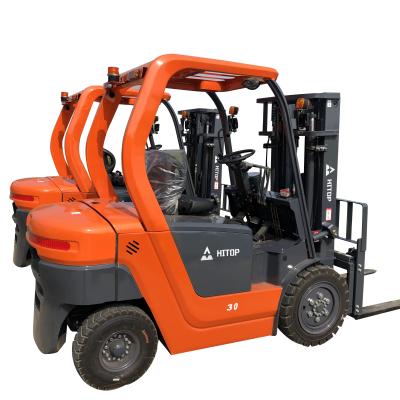 China Electrica Montacargas diesel forklifts for hotels 3 Ton Carretilla Manual for sale