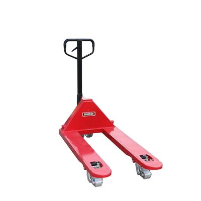 China Weliftrich Hydraulic Manual Nylon/Rubber/Polyurethane Truck Pallet Hand Forklift Stacker for sale