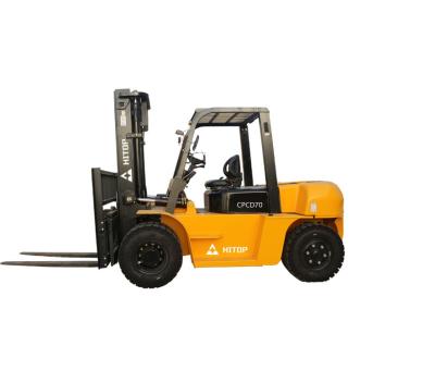 China Machinery Repair Shops China Brand Crane Diesel Forklift Attachment CPCD70 7 Ton 8 Ton 10 Ton Diesel Forklift Truck For Sale for sale