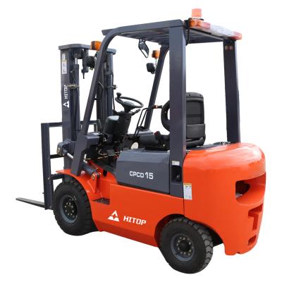 China Machinery Repair Shops Hitop Factory 2 Ton 3 Ton 3.5 Ton New Forklift Truck 1.5 Ton Small Price Diesel Forklift for sale