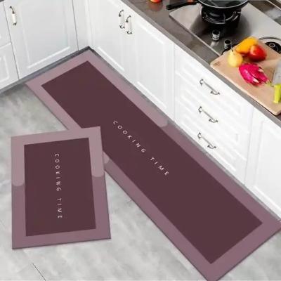 China Super Absorbent Bath Mat Soft Diatomite Mats Non Slip Kitchen Floor Fast Drying Non Slip Waterproof Cover Mat for sale