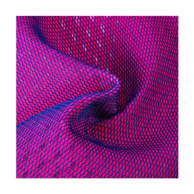 China Customized Design Waterproof Flyknit Fabric Woman Textiles Mesh Fabric For Shoes Upper Polyester Jacquard for sale