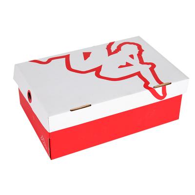 China Handmade Grobhandel Kundenspezifische Sportschuhe Karton Packing Box Sneaker Packing Box Large for sale