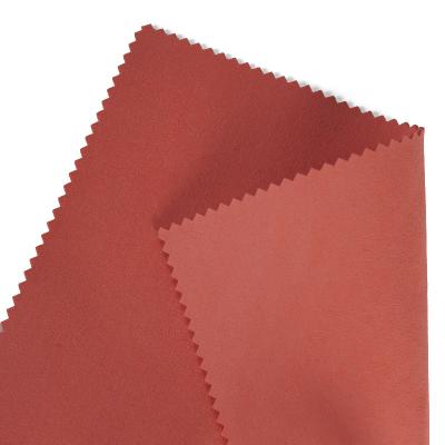 China Waterproof Faux Polyester Suede Microfiber Nylon Leather With Great Price for sale