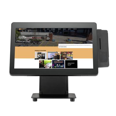 China POS Display All-in-One Counter Capacitive Touch Screen Point Of Sale In 15.6 Inch POS System 15.6