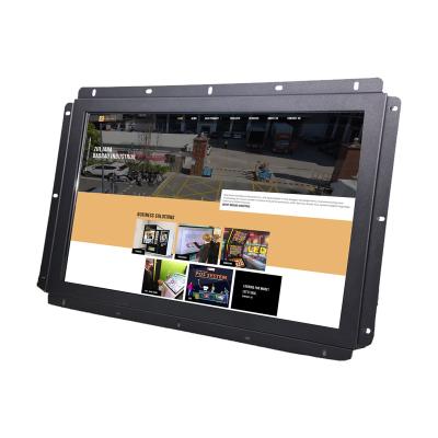 China High Brightness 21.5 Inch Modern Touch Panel Monitors Full Open Frame Flat Industrial Touch Panel Monitor 47.76(H)*26.91(V) for sale