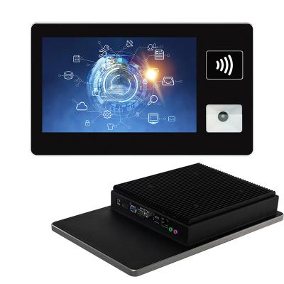 China Wall Mounted 10.1 12.1 13.3 Inch NFC RFID Touch Screen PC With USB TTL RS232 Communication Optional 10.1 Inches for sale