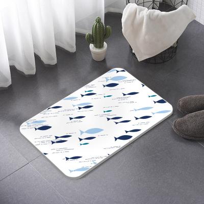 China OEM ODM Jabonera De Diatomita Quick Viable Drying Water Absorption Diatomaceous Earth Mat With Japan Made for sale