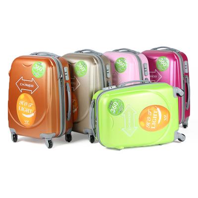 China The school \ original factory background 20 sale of travel \ etc. 24 Inch Checked 28 Inch Designer Ultralight Flight Travel Trolley Luggage Sets With 360 Wheel for sale