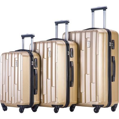 China Wholesale Custom School\Travel\Etc Travel Background 20 Box OLIVI 24 Inch ABS Hard Shell Trolley Suitcase Luxury Luggage Bags Sets 3 Pieces For Women for sale