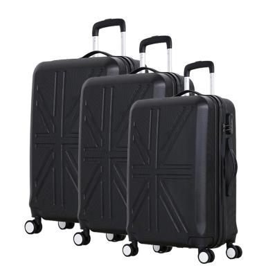 China Custom School Logo\Wholesale Travel Luggage Set ABS Trolley Rolling Vintage Suitcase Bottom Luggage\etc. China Amazon for sale