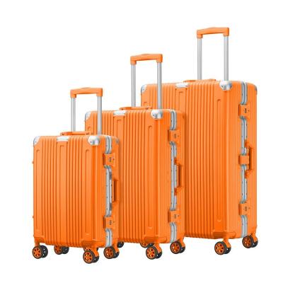 China Factory Wholesale Men's School\Travel\etc New Pattern Women Long Distance Spinner Rolls 3pcs Sets Suitcase Bag Trolley Bags Luggage For Travel for sale