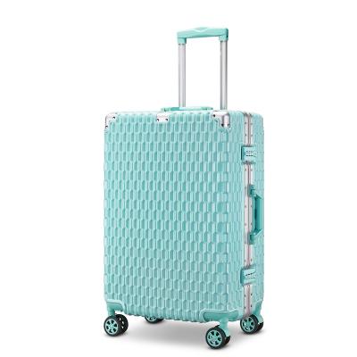 China School\Travel\etc 100% Hard Shell Aluminum Frame TSA Vintage Suitcase Luggage 2022 Popular 20/24/28 Inch Bottom Waterproof PC for sale