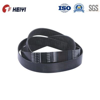 China 12 Ribs EPDM Rubber V Belt with ISO Certificates for sale