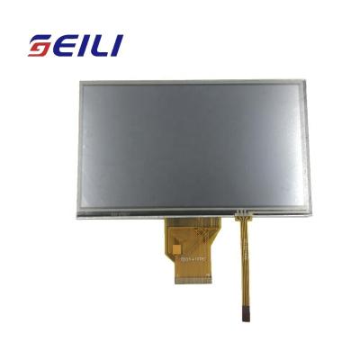 China Innolux AT070TN90 800x480 7 inch LCD Touch Screen 500cd/m2 High Brightness 500cd/m2 Resistive Touch 7 Inch 6 Hour RGB 50pin AT070TN90-RTP for sale