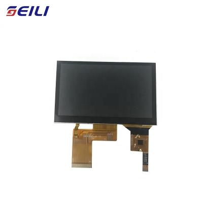 China HMI 4.3 Inch 480x272 RGB 50Pin TFT I2C Resolution Connect 4.3 Inch Capacitive Touch Screen 4.3 Inch for sale