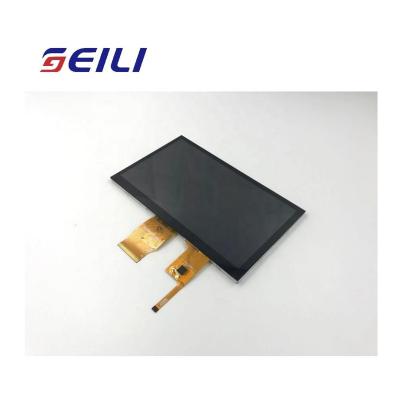 China High Brightness 500cd/m2 1024x600 IPS RGB 50Pin Full View RoHS Compliant 7 inch 7 inch TFT LCD Touch Screen LCD Display module for sale