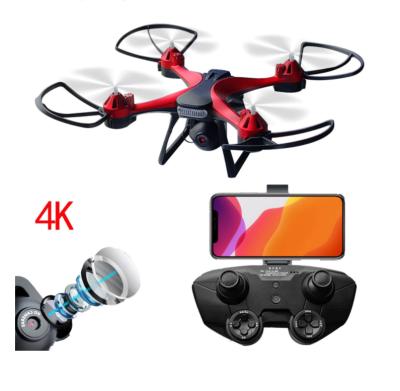 China High Quality Headless Flight RC Qute Quadcopter Long Range Mode 4k HD Dual Camera Drone Model Portable Toy Drone for sale