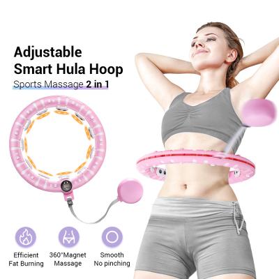 China Onetwofit New Arrival Smart HU La Waist Adjustable HU La Waist Detachable Count Pink Circle Artifact Slim Sections Waist 14 for sale