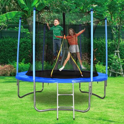 China High Strength Park Trampoline Large OneTwoFit Cama Saltarina Trampoline Around Indoor Trampoline Jumping Bed Fitness With Safety Net for sale