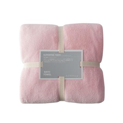 China China Manufacturer Wholesale Compressed Microfiber Bath Towel for sale