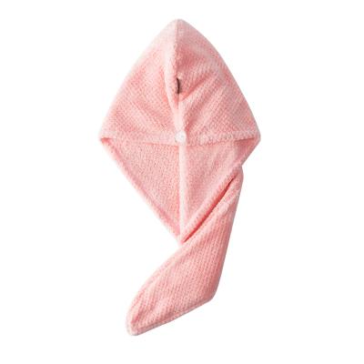 China Factory Direct Supply QUICK DRY Polyester Hair Drying Hat Wholesale Shower Cap for sale