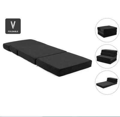 China Foldable High Density Portable Travel Sofa Easy Folding Foam Mattress Sizes All Available for sale