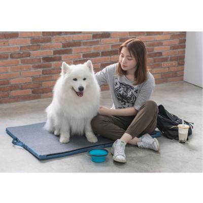 China 4D Fiber Portable Breathable Materials Pets Pets Washable Mat Removable Dog Bed Mat Washable Dog Mat for sale