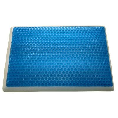 China Memory Cooling Gel Molded Memory Foam Square Pillow for sale