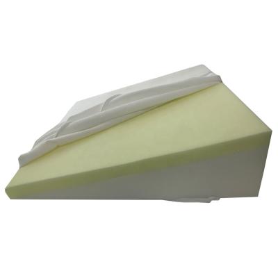 China Anti Dust Mite Triangle Memory Foam Back Support Wedge Pillow For Bed Reading for sale