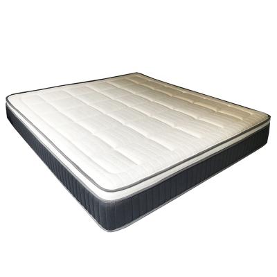 China Quilted cover 30cm pocket spring mattress for sale