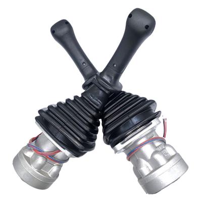 China Construction Material Stores Promotion DH225-7 Double Knob Handle Joystick Assembly Cheap Prominent Handle For DH225-7 Excavator for sale