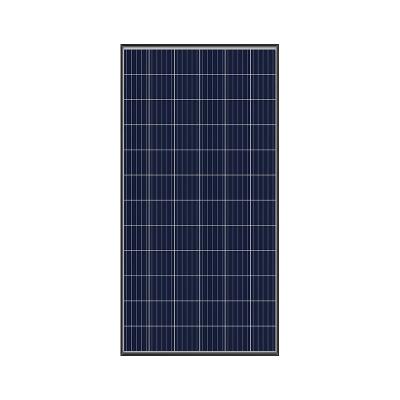 China Hot Sale 335W 340Watt 24V Polycrystalline Solar Power Panels Black For Rv Boat 157x157mm for sale