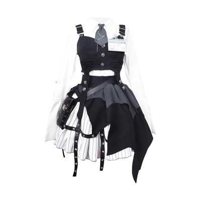 China Sexy Breathable Summer Girls Anime Figure Lolita Dress Set for sale