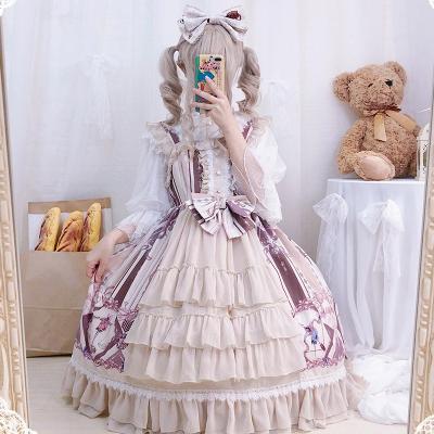 China Original sailor girl sailor girl dress lace design Lolita dress jsk bridle dress breathable for sale