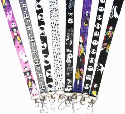 China Polyester Dropshipping TV Anime Christmas Jack Mobile Phone Lanyards From Befored for sale