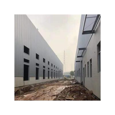 China Modern Structural Metal Steel Frame Prefab Temporary Workshop Steel Structure Workshop Commercial Construction Buildings for sale