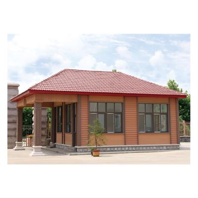 China Modern Light Steel Structure Building Prefab Houses For Terrace Quickly Install Steel Structure Villas for sale