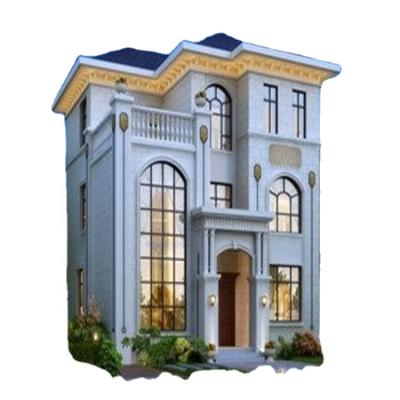 China Modern Strong Anti-knock Easier To Assemble Long Life Steel Villa Less Materials for sale